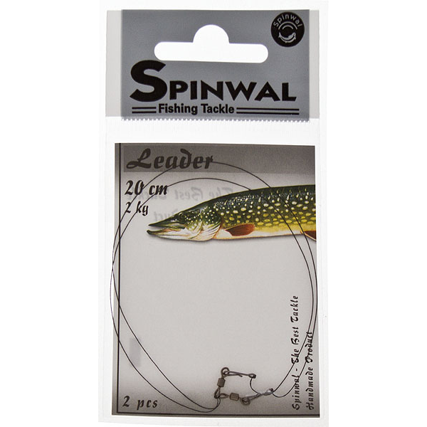 Spinwal Wolfram Leader swivel+snap 2 pcs