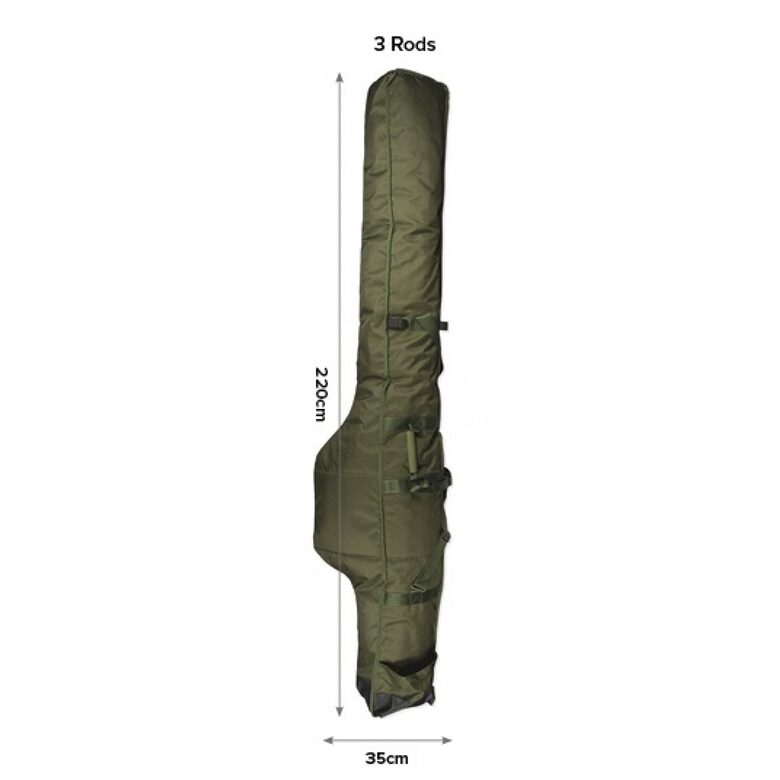 Dėklas Carp Spirit Magnum 12/13ft 3 Rod Multi Sleeve 