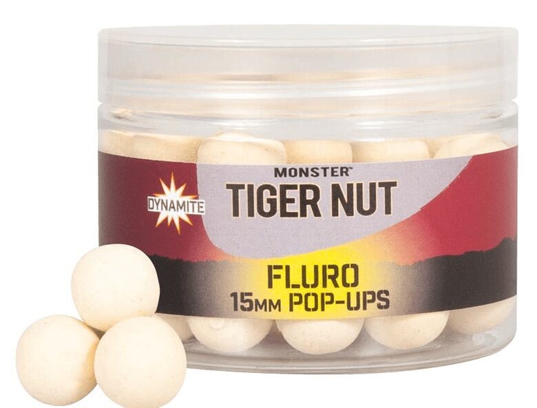 DYNAMITE BAITS MONSTER TIGERNUT FLURO 10mm POP-UP 