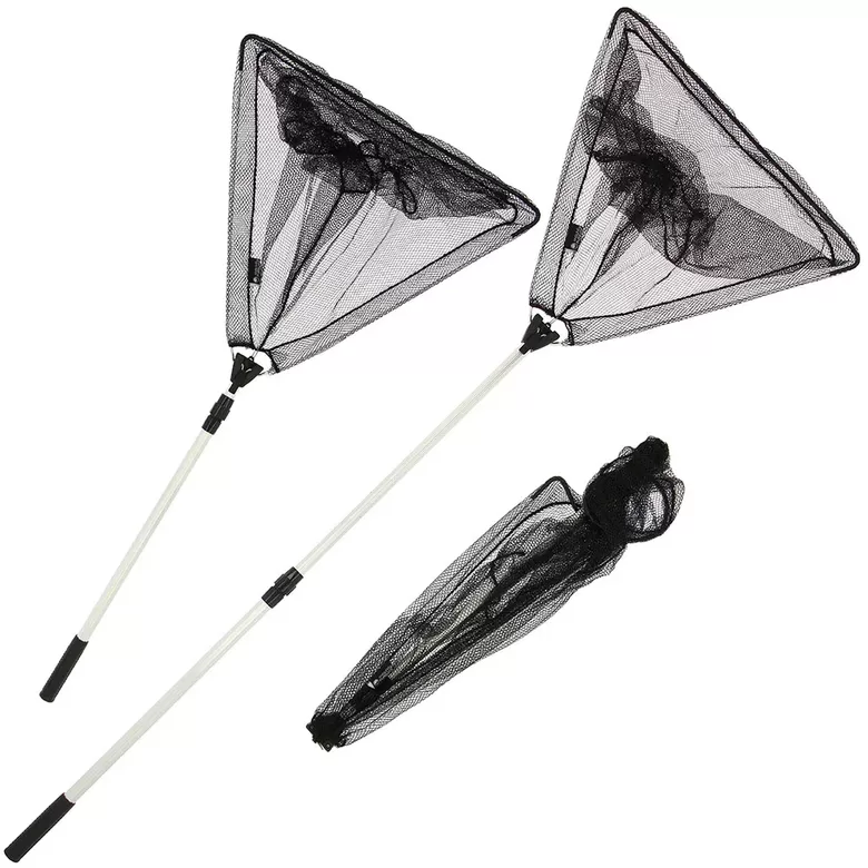 NGT Angling Pursuits 50cm Triangular Folding Net and Handle Combo