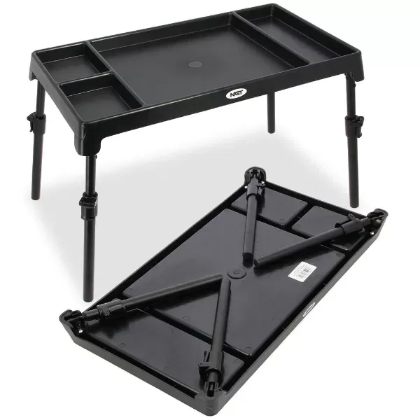 Staliukas NGT XPR Bivvy Table - 4 Section with Adjustable Legs