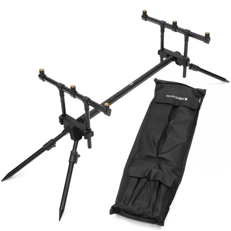 Stovas NGT Quickfish Pod MK2-I - 3 Rod Pod Fully Adjustable with Case