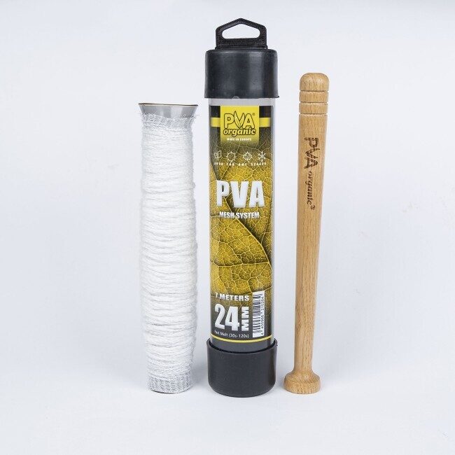 Katran PVA mesh system + wooden plunger 24mm – 7 m