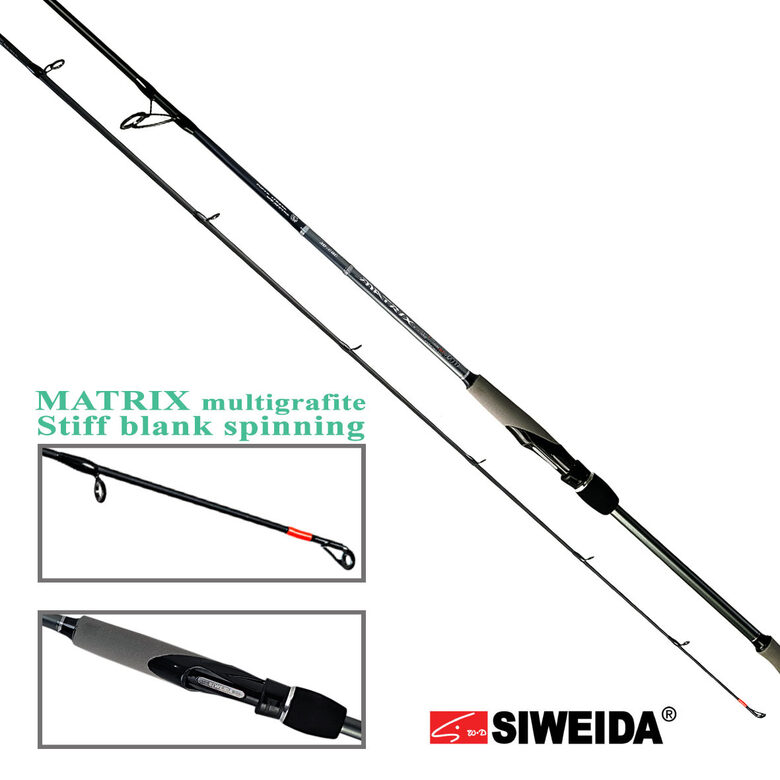 Siweida MATRIX spiningas multigrafite (2,40m) 50-100g 