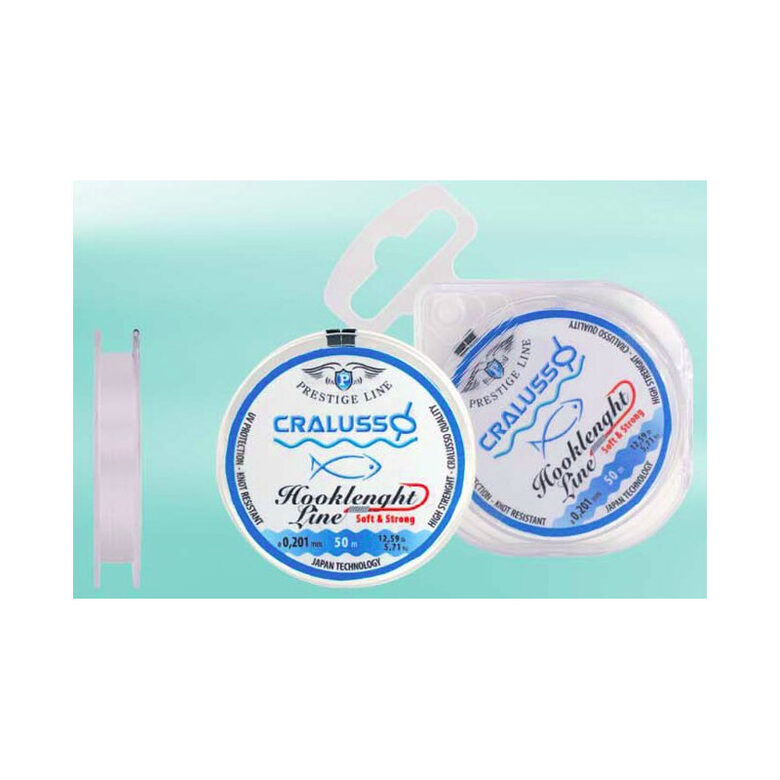 CRALUSSO valas Hooklenght Prestige 50m (0,12-0,20mm)