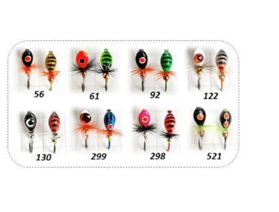 Aviželė ICE ATTACK Strong Fly 5mm 1,5g