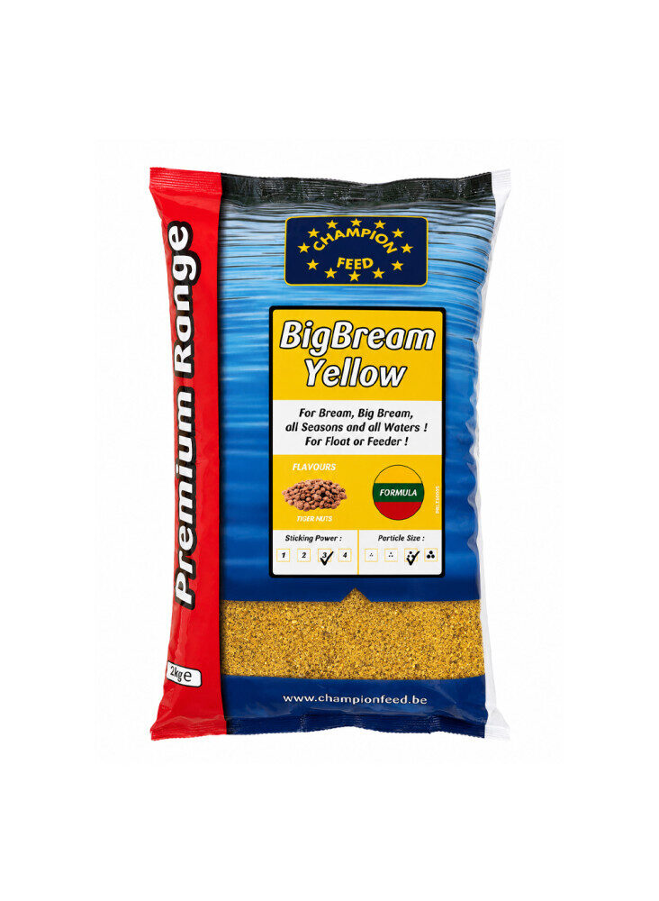 Jaukas Champion Feed Wonder 2kg - Big Bream Yellow Tiger Nuts