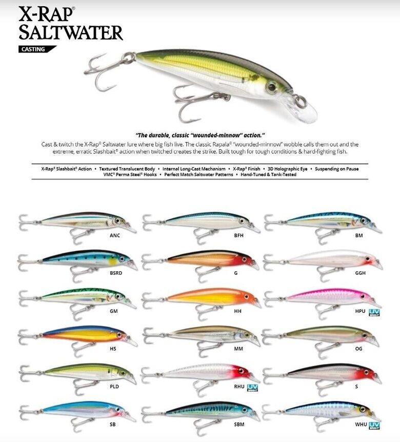 X-Rap® Saltwater 8
