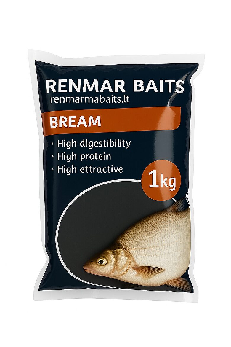 Renmar Baits jaukas Bream black 1kg