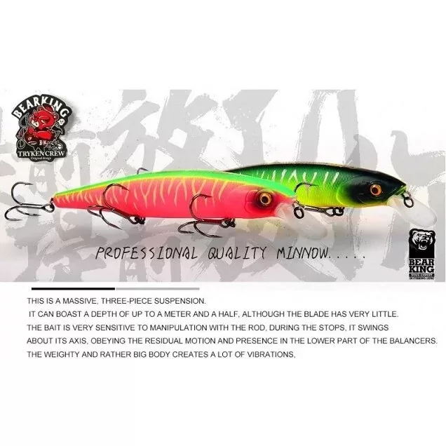 Vobleris BEARKING M128 MagSquad 128SP 23g (1,2-1,5m)
