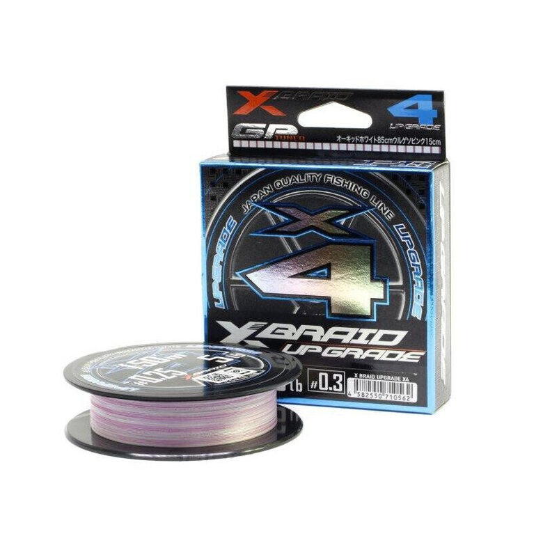 YGK X-BRAID pintas valas UPGRADE X4 Light 150m (0.2 PE)