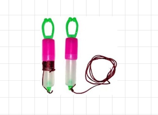 Plastikinis kibimo indikatorius su virvele