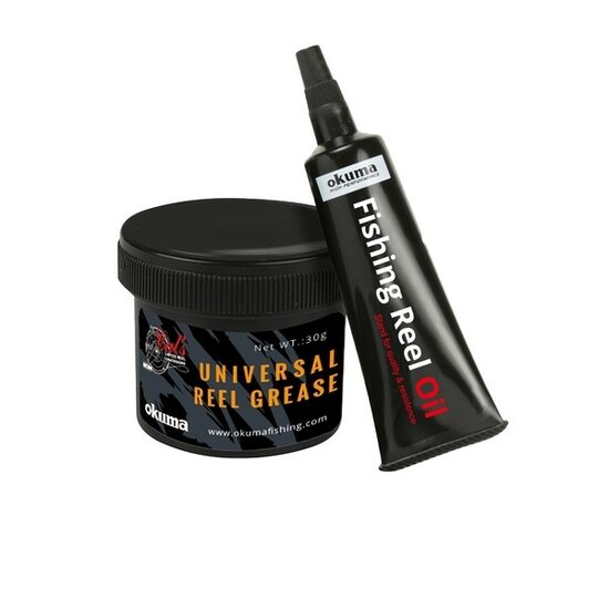 Okuma Cal's universal grease 30g, 10ml fishing reel