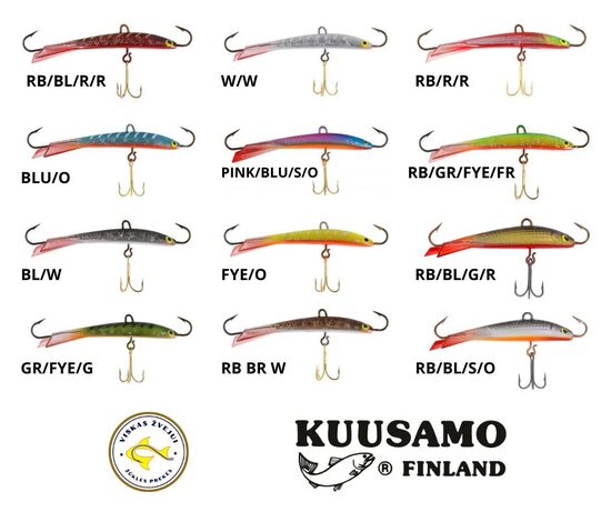 Kuusamo švytuoklė X-Pro 50mm/5g