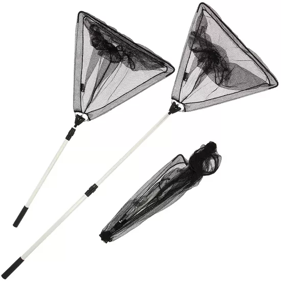 NGT Angling Pursuits 50cm Triangular Folding Net and Handle Combo