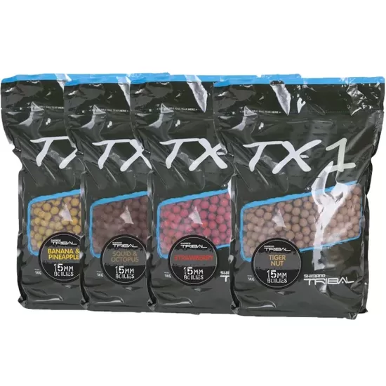 SHIMANO Tribal TX1 Feed Boilies pašariniai - šeriminiai boiliai (20 mm, 1 kg)
