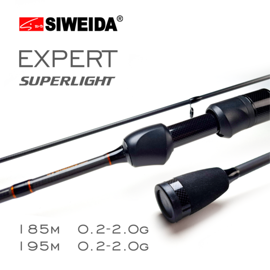 Spiningas Siweida EXPERT SUPERLIGHT.,0,2-2,0g 1,85m