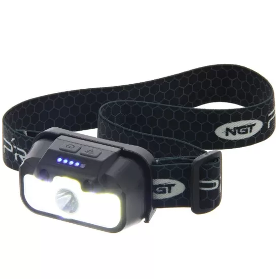  Prožektorius NGT Profiler Headlight - 330 Lumens USB Rechargable Motion Sensor Headlight with Case