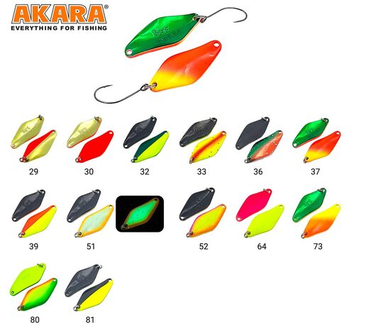 AKARA "KIBA" Trout Time SH 30mm