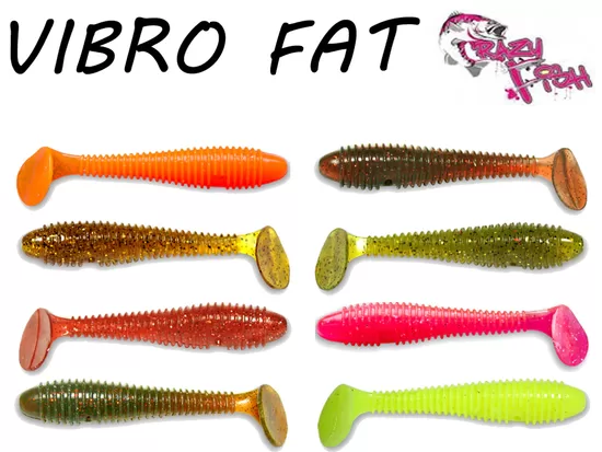 Crazy Fish Vibro Fat 4.7" 12cm