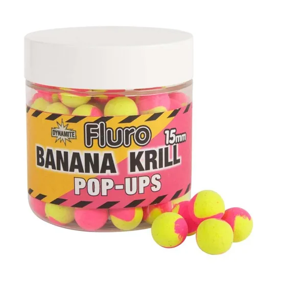 Dynamite Baits FLURO 2 TONE KRILL&BANANA 15mm
