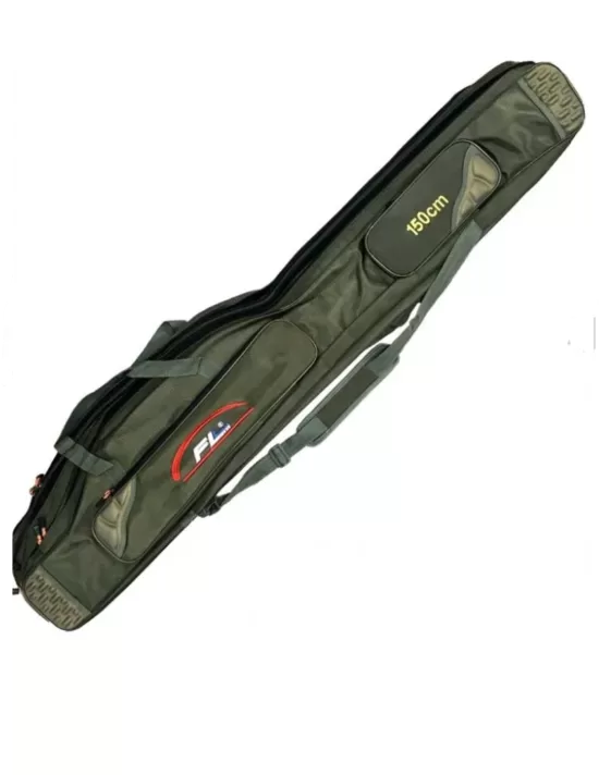 FL pakietintas dėklas meškerėms (3 skyriai) 150cm