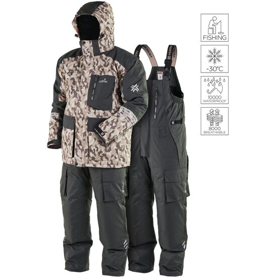 Kostiumas žieminis Norfin Tornado Pro Desert