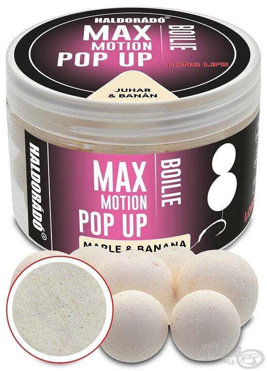 HALDORÁDÓ MAX MOTION Boilie Pop Up 16, 20 mm