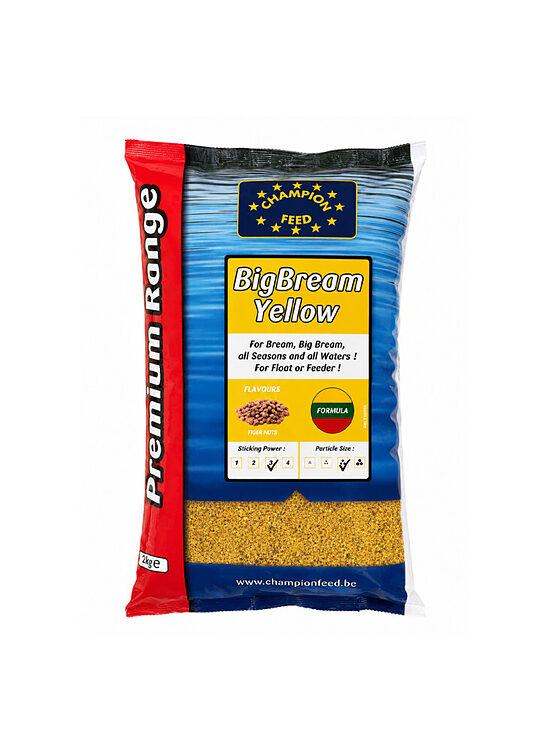 Jaukas Champion Feed Wonder 2kg - Big Bream Yellow Tiger Nuts