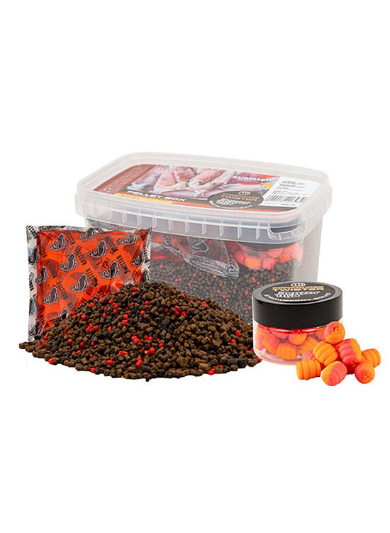 Peletės Benzar Mix Summer Pellet Box 400g - Squid