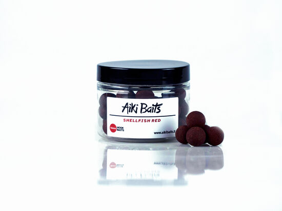 Aiki Baits Hook Baits Shellfish Red 14 mm