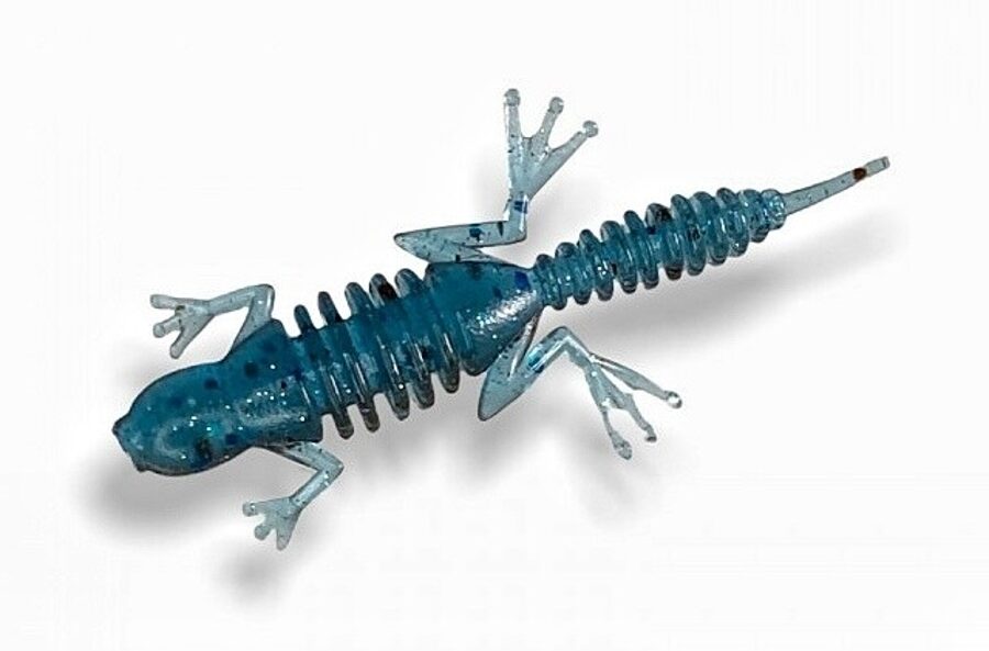 "Gekko" 1,6" 4cm 10 vnt. Aquamarine