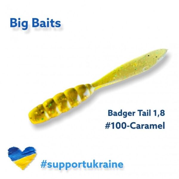 "Badger Tail" 1,8" 10vnt. Caramel