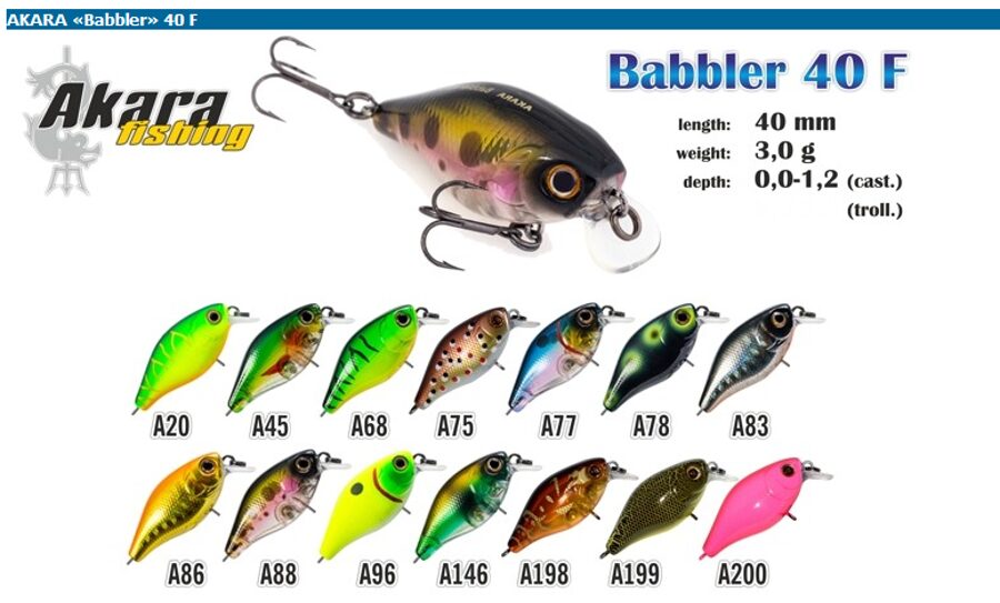 AKARA «Babbler» 40 F