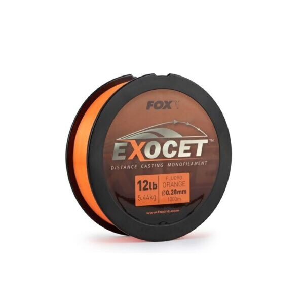 FOX Exocet Fluoro Orange Mono Mainline monofilamentinis valas (1000 m)