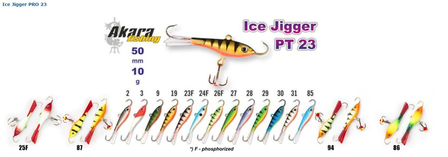 AKARA Ice Jigger PRO 23