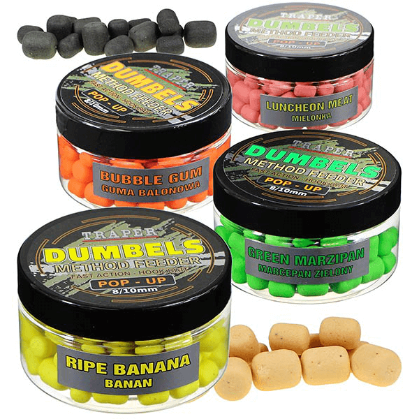 TRAPER Dumbels POP-UP 8/10mm