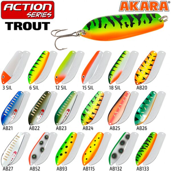 Akara Action Series Trout 85mm 26g