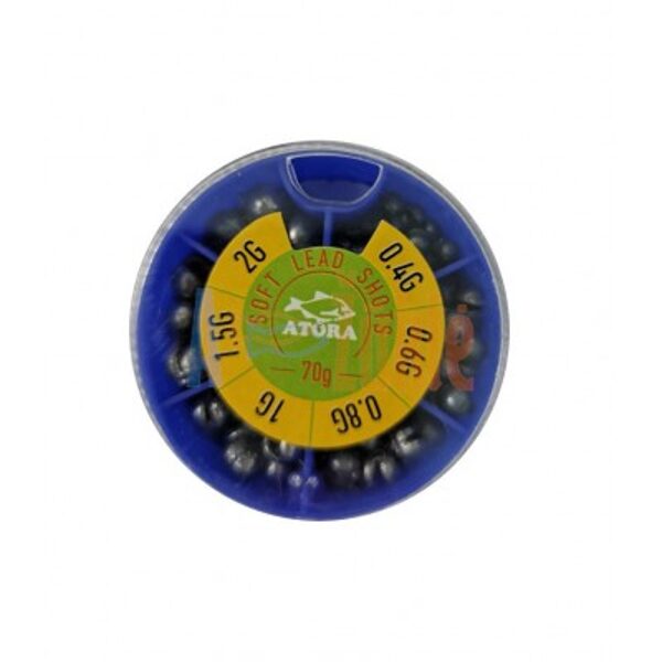 ATORA Svarelių dėžutė "SPLIT SHOTS" 120 g